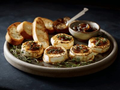 Savory Baked Goat Cheese Appetizer to Impress Guests