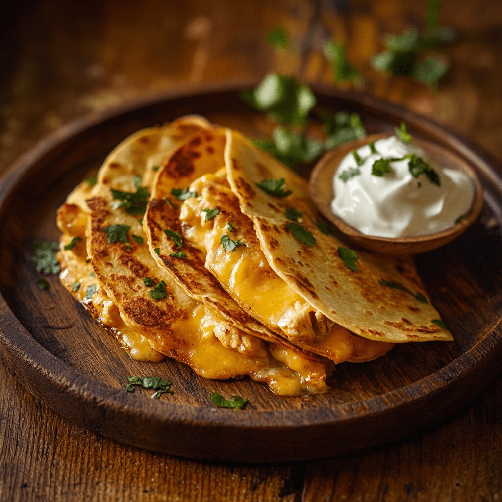 Cheesy Chicken Quesadilla (Easy Homemade Recipe)