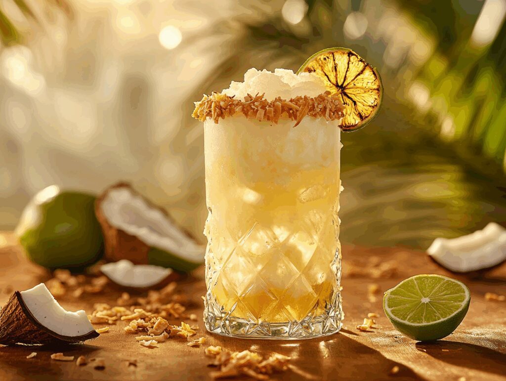 Vacation in a Glass: Coconut Lime Crush