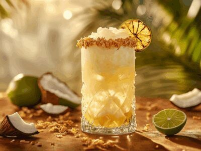Vacation in a Glass: Coconut Lime Crush