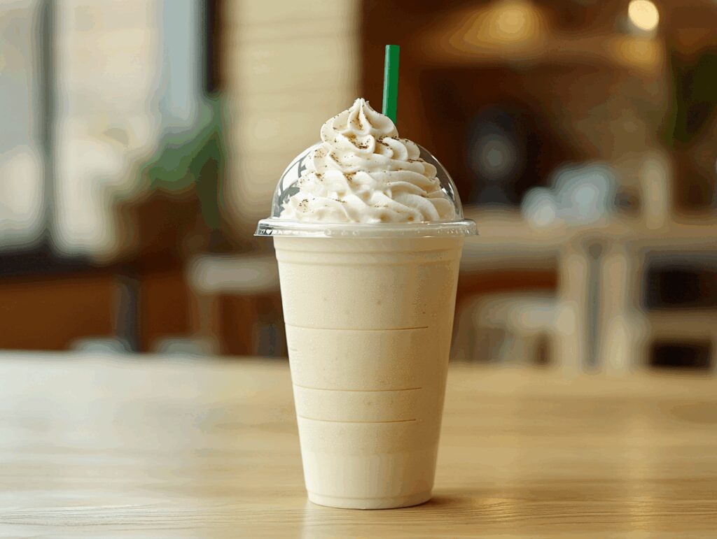 Irresistible Copycat Starbucks Vanilla Bean Frappuccino