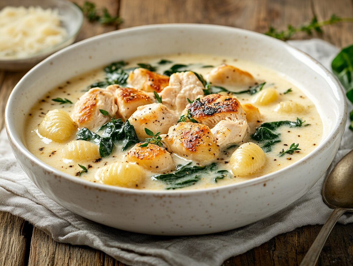 Chicken Gnocchi Soup You’ll Crave Again and Again
