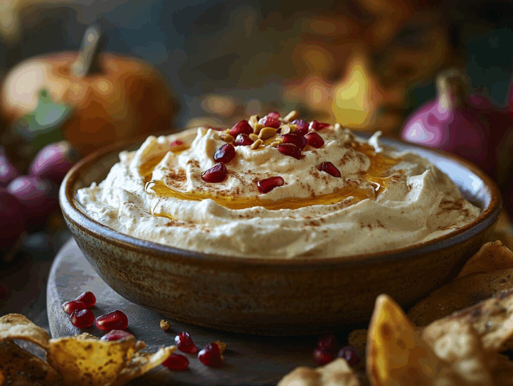 Creamy Pumpkin Whipped Feta Dip Perfect for Cozy Gatherings